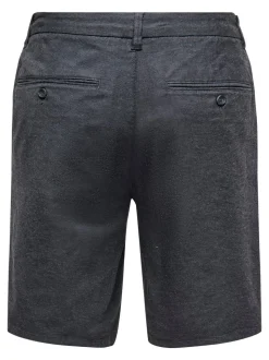 ONSMARK Normal geschnitten Leinen Shorts