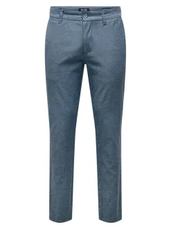 ONSMARK Verjüngt Leinen Chino Hose
