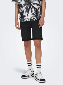 ONSPLY Mittlere Taille Normal geschnitten Shorts