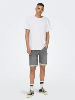 ONSPLY Mittlere Taille Normal geschnitten Shorts