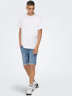 ONSPLY Mittlere Taille Normal geschnitten Shorts