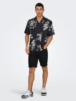 ONSPLY Mittlere Taille Normal geschnitten Shorts
