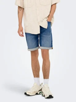 ONSPLY Mittlere Taille Normal geschnitten Shorts