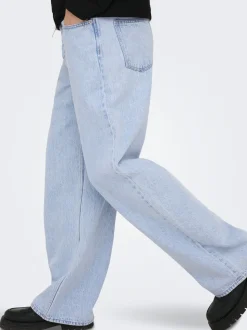 ONSREMI Mid Rise Barrel Fit Jeans