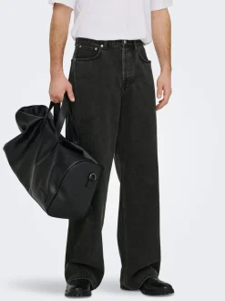ONSREMI Mid Rise Barrel Fit Jeans