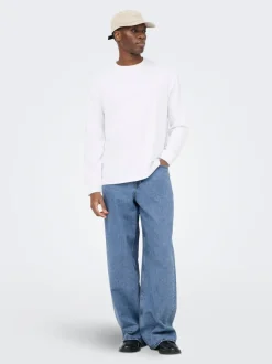 ONSREMI Mid Rise Weiter Beinschnitt Jeans