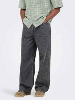 ONSREMI Mid Rise Weiter Beinschnitt Jeans