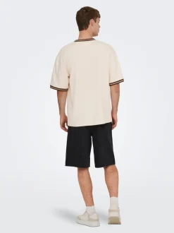 ONSREMI Mid Rise Weiter Beinschnitt Shorts