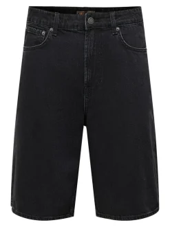 ONSREMI Mid Rise Weiter Beinschnitt Shorts