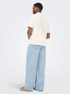 ONSREMI Mid Rise Weiter Beinschnitt Jeans