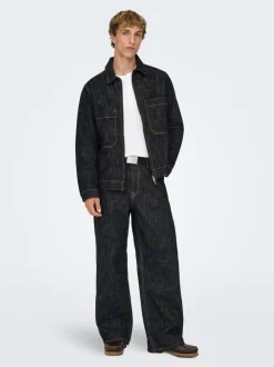 ONSREMI Mid Rise Weiter Beinschnitt Jeans
