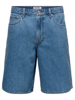 ONSREMI Mid Rise Weiter Beinschnitt Shorts