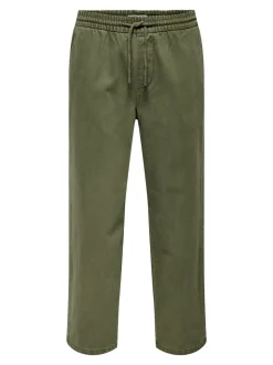 ONSTIMES Locker geschnitten Hose