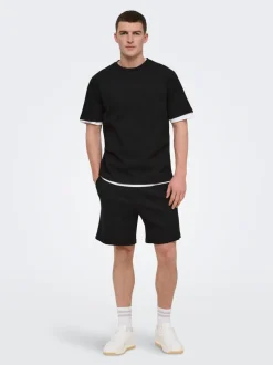 ONSTOBIE Hohe Taille Locker geschnitten Shorts