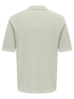 ONSTONY Gestricktes Poloshirt