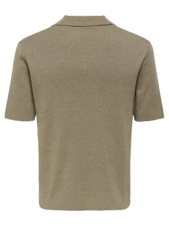 ONSTRAVIS Gestricktes Poloshirt