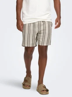 ONSTREV Mittlere Taille Normal geschnitten Shorts