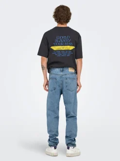 ONSTYE Hohe Taille Verjüngt Jeans