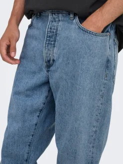 ONSTYE Hohe Taille Verjüngt Jeans