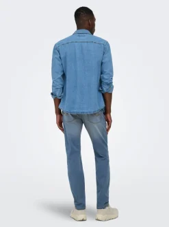 ONSWEFT Mid Rise Normal geschnitten Jeans