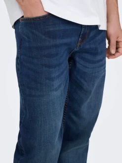 ONSWEFT Mittlere Taille Normal geschnitten Jeans