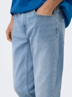 ONSWEFT Mittlere Taille Normal geschnitten Jeans