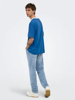 ONSWEFT Mittlere Taille Normal geschnitten Jeans