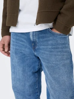 ONSWEFT Mittlere Taille Normal geschnitten Jeans
