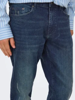 ONSWEFT Mittlere Taille Normal geschnitten Jeans
