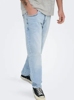 ONSWEFT Mittlere Taille Normal geschnitten Jeans