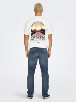 ONSWEFT Mittlere Taille Normal geschnitten Jeans