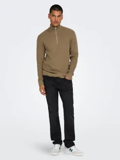 ONSWEFT Mittlere Taille Normal geschnitten Jeans