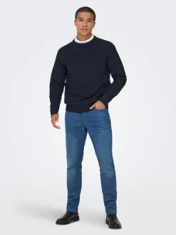 ONSWEFT Niedrige Taille Normal geschnitten Jeans