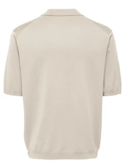 ONSWYLER Gestricktes Poloshirt