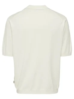 ONSWYLER Gestricktes Poloshirt