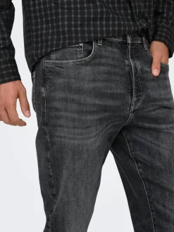 ONSYOKE Mid Rise Verjüngt Jeans