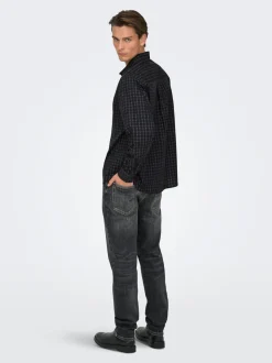 ONSYOKE Mid Rise Verjüngt Jeans