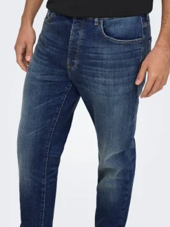ONSYOKE Mid Rise Verjüngt Jeans