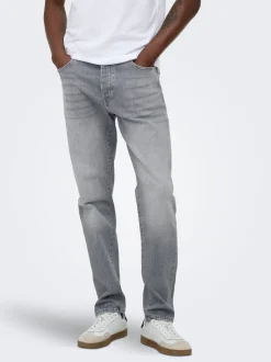 ONSYOKE Mid Rise Verjüngt Stretch Jeans