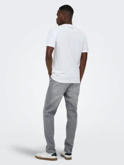 ONSYOKE Mid Rise Verjüngt Stretch Jeans