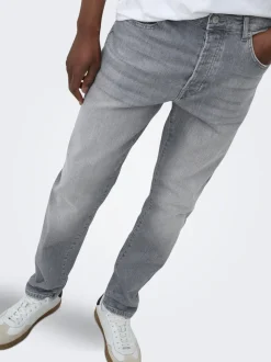 ONSYOKE Mid Rise Verjüngt Stretch Jeans