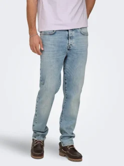 ONSYOKE Mid Rise Verjüngt Jeans