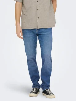 ONSYOKE Mittlere Taille Verjüngt Jeans