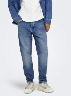 ONSYOKE Mittlere Taille Verkürzt Jeans