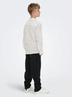 OSJCAIDEN Leinen Hemd
