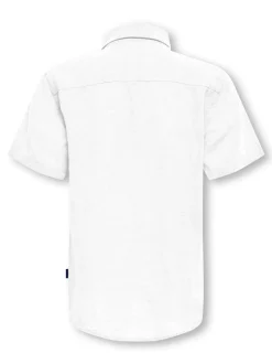 OSJCAIDEN Leinen Hemd