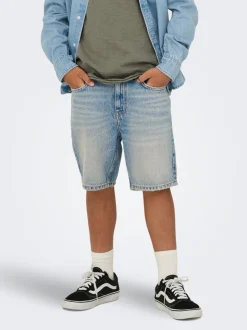 OSJEDGE Mid Rise Gerade geschnitten Shorts