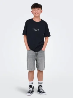 OSJEDGE Mid Rise Gerade geschnitten Shorts