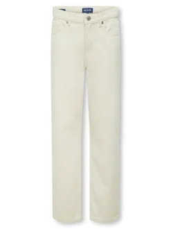 OSJEDGE Mittlere Taille Gerade geschnitten Jeans