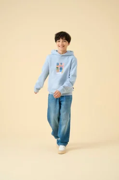 OSJFADE Mittlere Taille Locker geschnitten Jeans